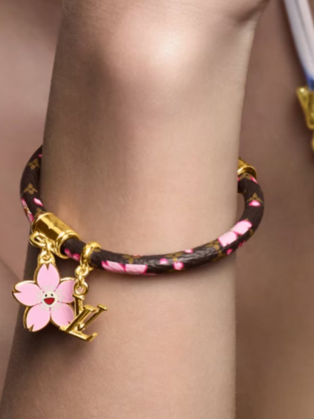 Louis Vuitton x Takashi Murakami Cherry Blossom Bracelet (LVXX016) - Picture 5 of 5